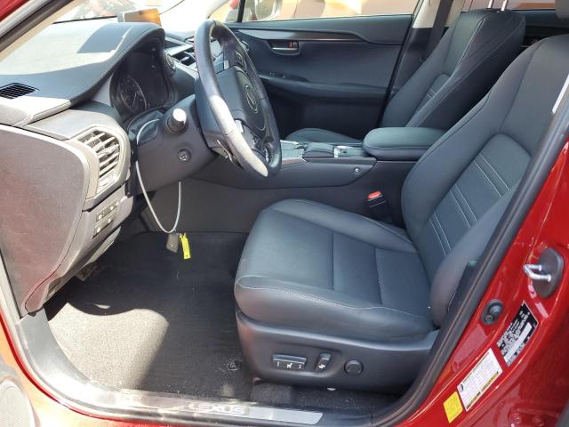 JTJDARDZ6M5020965 - 2021 LEXUS NX 300 BASE Czerwony zdjęcie 7