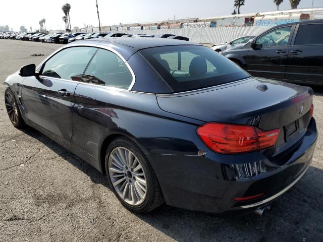 WBA3V7C5XFP772212 - 2015 BMW 428 I SULEV BLUE photo 2