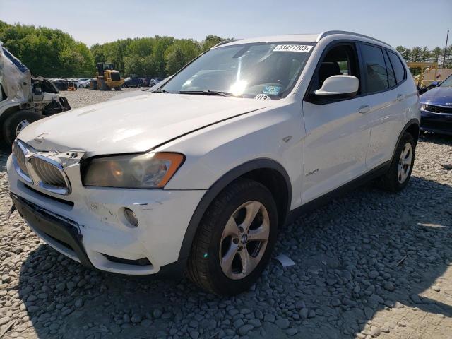 5UXWX5C51BL704413 - 2011 BMW X3 XDRIVE28I WHITE photo 1