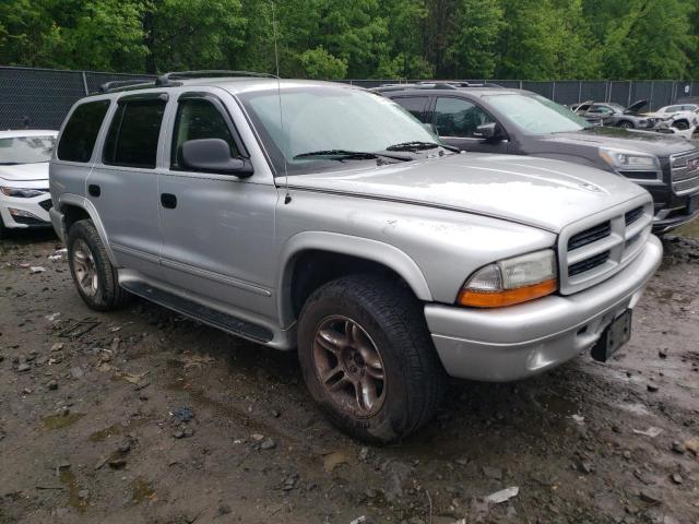 1D4HS78Z83F584290 - 2003 DODGE DURANGO R/T SILVER photo 4