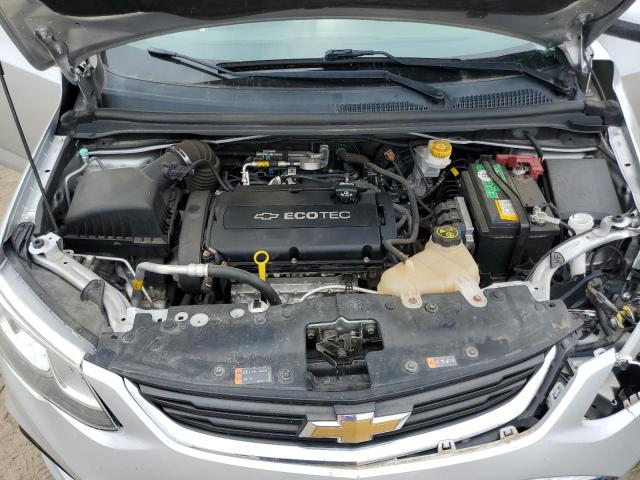 1G1JB5SH1H4115234 - 2017 CHEVROLET SONIC LS SILVER photo 11