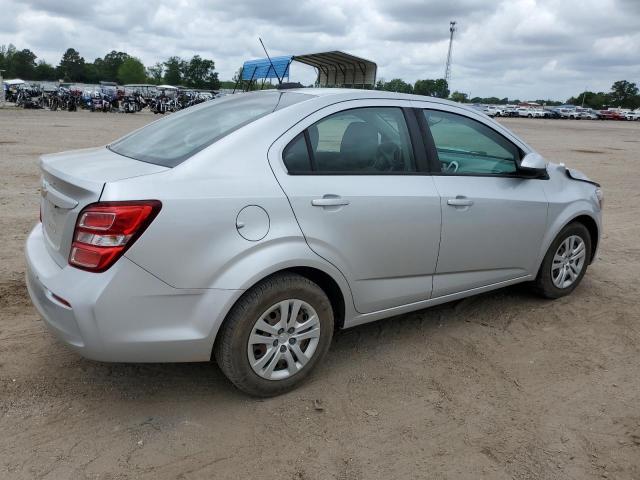 1G1JB5SH1H4115234 - 2017 CHEVROLET SONIC LS SILVER photo 3