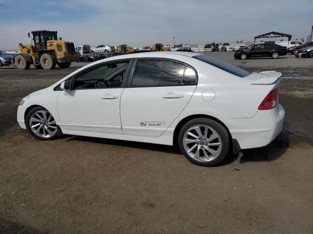 2HGFA55528H706193 - 2008 HONDA CIVIC SI WHITE photo 2