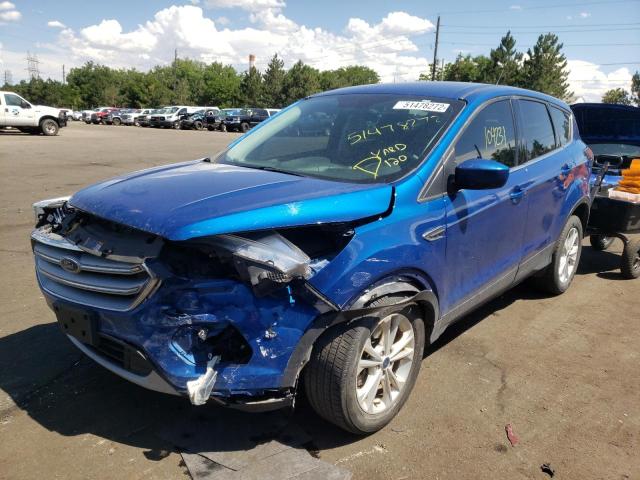 1FMCU9G93HUB05366 - 2017 FORD ESCAPE SE BLUE photo 2