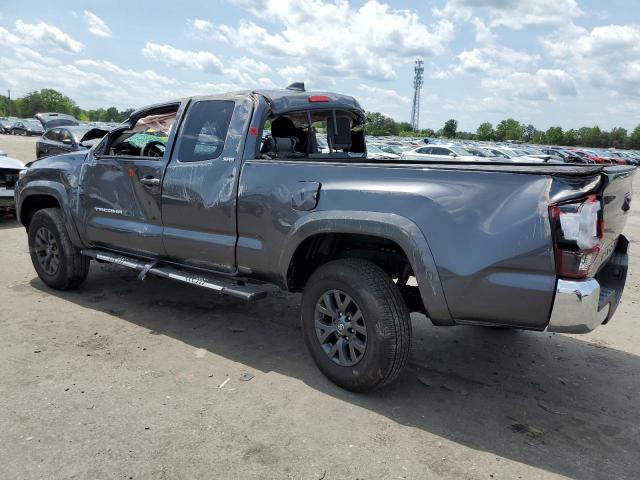 3TYSX5EN4NT014448 - 2022 TOYOTA TACOMA ACCESS CAB ნაცრისფერი ფოტო 2
