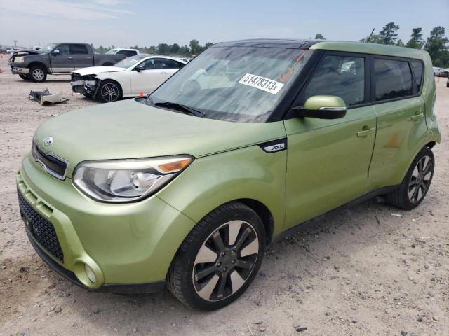 KNDJX3A56E7734121 - 2014 KIA SOUL ! GREEN photo 1