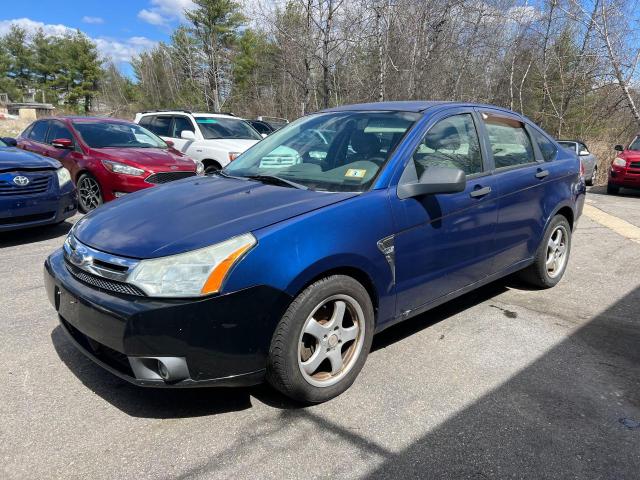 1FAHP35NX8W252647 - 2008 FORD FOCUS SE BLUE photo 2