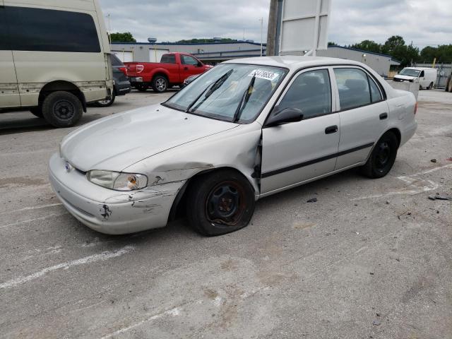 1Y1SK52842Z426111 - 2002 CHEVROLET PRIZM BASE SILVER photo 1