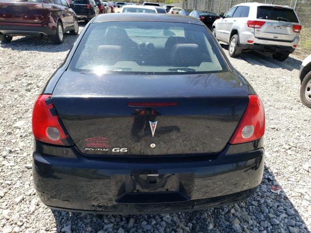 1G2ZG57B294133182 - 2009 PONTIAC G6 BLACK photo 6