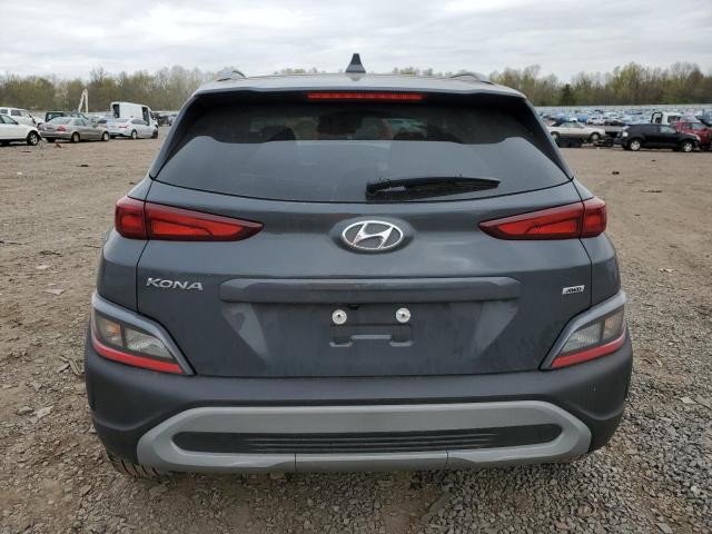 KM8K3CAB9PU046684 - 2023 HYUNDAI KONA SEL GRAY photo 6