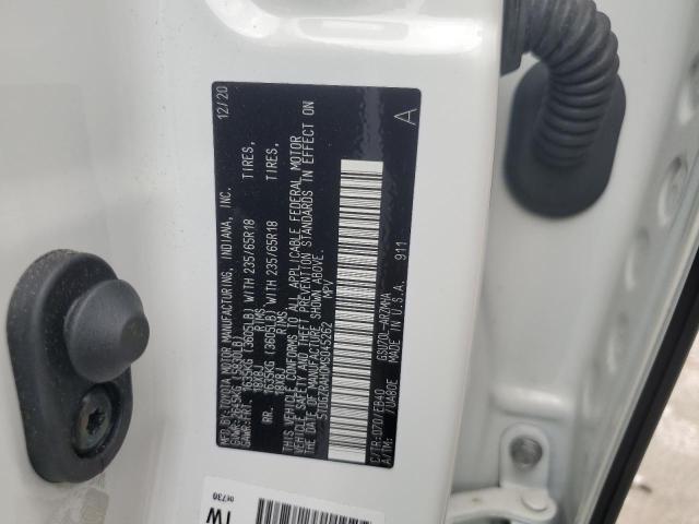 5TDGZRAH0MS045262 - 2021 TOYOTA HIGHLANDER XLE WHITE photo 14