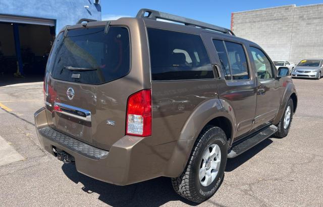 5N1AR18U95C744849 - 2005 NISSAN PATHFINDER LE 棕色 照片 4