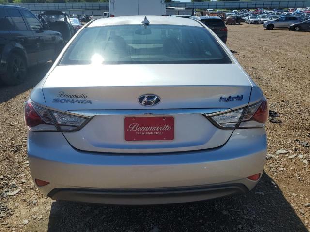 KMHEC4A46CA022682 - 2012 HYUNDAI SONATA HYBRID SILVER photo 6