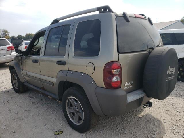 1J4GL38K66W125548 - 2006 JEEP LIBERTY RENEGADE TAN photo 3