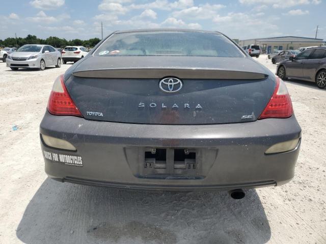 4T1CE30P27U758188 - 2007 TOYOTA CAMRY SOLA SE GRAY photo 6