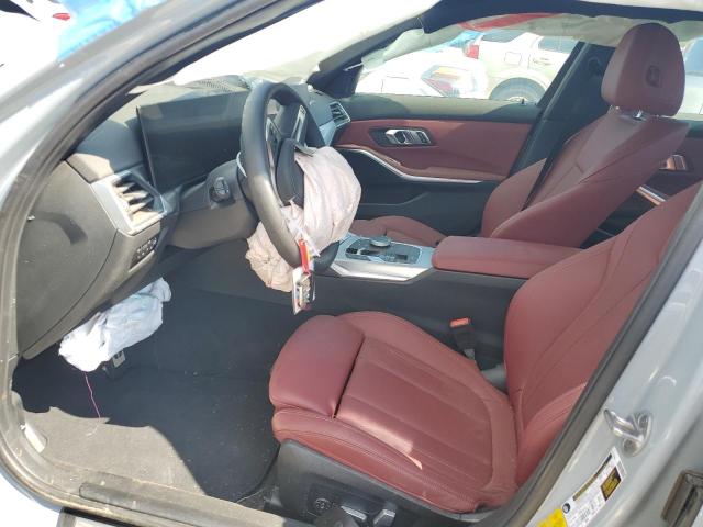 3MW39FF09P8D19598 - 2023 BMW 330E GRAY photo 7