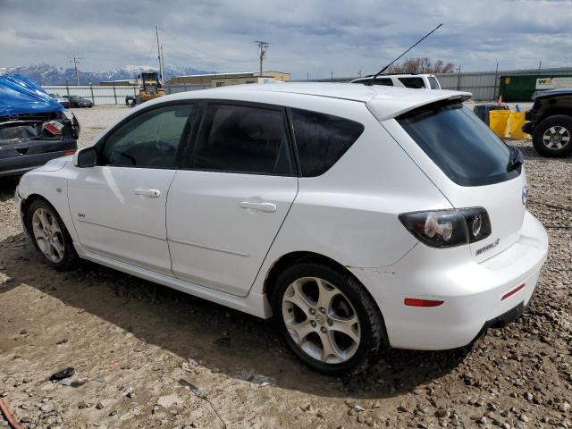 JM1BK343281815041 - 2008 MAZDA 3 HATCHBACK WHITE photo 2