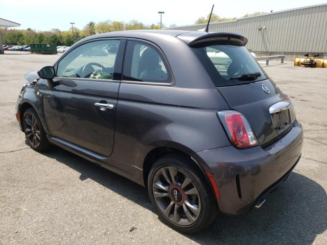 3C3CFFKH7KT686341 - 2019 FIAT 500 POP GRAY photo 2