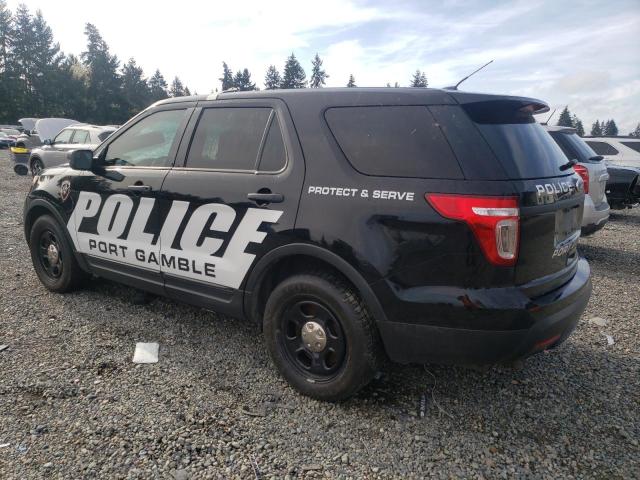 1FM5K8AR0EGB44671 - 2014 FORD EXPLORER POLICE INTERCEPTOR BLACK photo 2