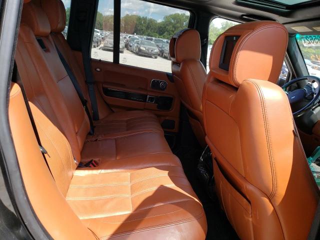 SALMP1E49CA388979 - 2012 LAND ROVER RANGE ROVE AUTOBIOGRAPHY BLACK photo 6