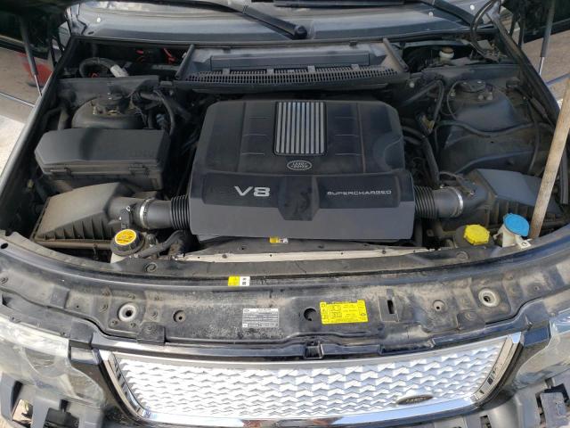 SALMP1E49CA388979 - 2012 LAND ROVER RANGE ROVE AUTOBIOGRAPHY BLACK photo 7