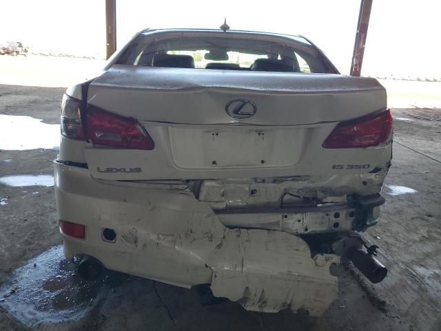 JTHBE262582015980 - 2008 LEXUS IS 350 WHITE photo 6