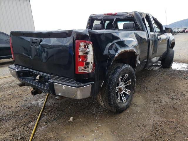 1GTEK19J19Z115832 - 2009 GMC SIERRA K1500 BLACK photo 4