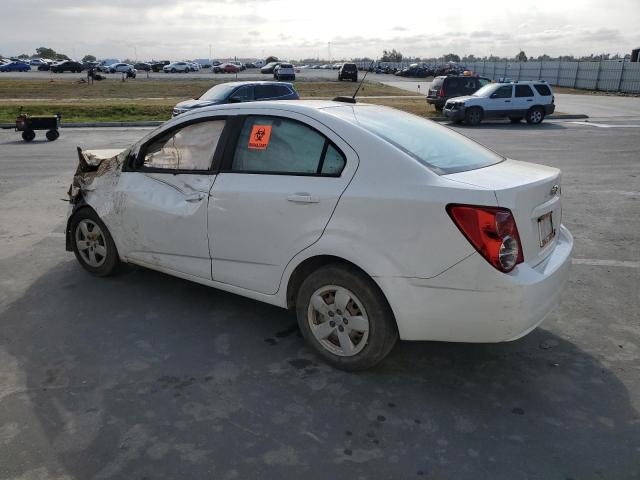 1G1JB5SHXG4179223 - 2016 CHEVROLET SONIC LS WHITE photo 2