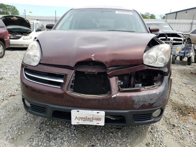 4S4WX85C964417427 - 2006 SUBARU B9 TRIBECA 3.0 H6 BURGUNDY photo 5