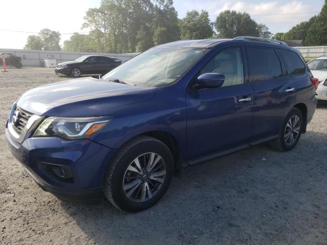 5N1DR2MM4HC605774 - 2017 NISSAN PATHFINDER S 蓝色 照片 1