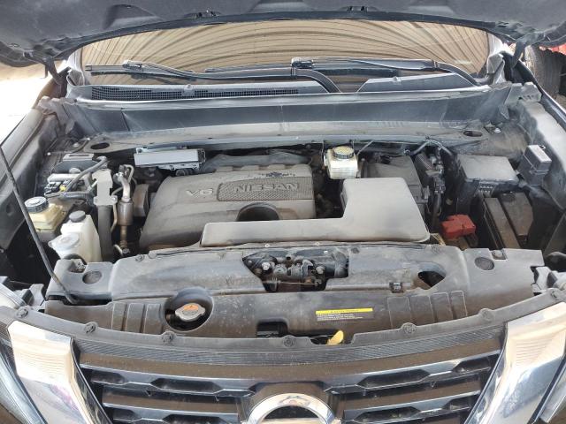 5N1DR2MM6HC678824 - 2017 NISSAN PATHFINDER S BLACK photo 12