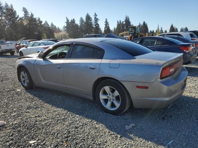 2C3CDXBGXEH234691 - 2014 DODGE CHARGER SE SILVER photo 2