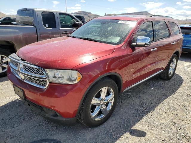 1D4RD5GG4BC599985 - 2011 DODGE DURANGO CITADEL RED photo 1