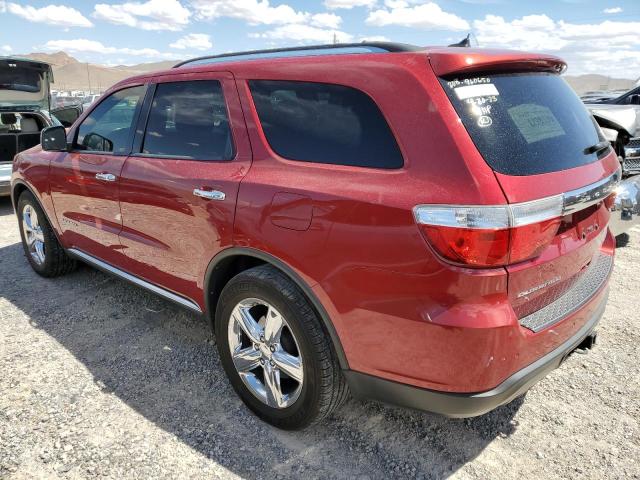 1D4RD5GG4BC599985 - 2011 DODGE DURANGO CITADEL RED photo 2