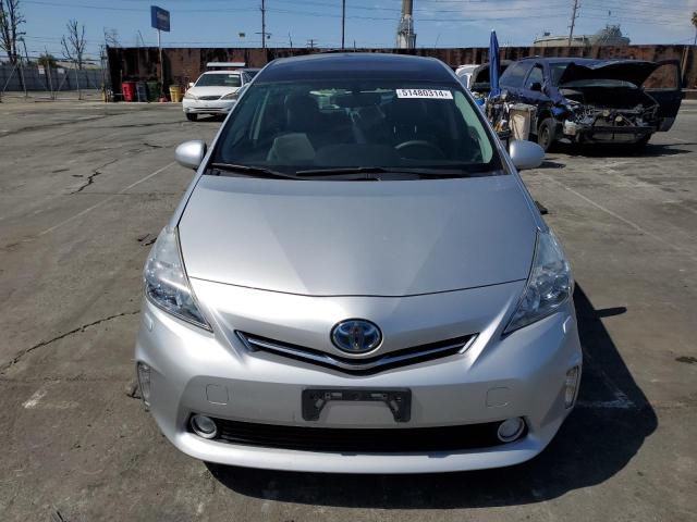 JTDZN3EU0C3125718 - 2012 TOYOTA PRIUS V SILVER photo 5