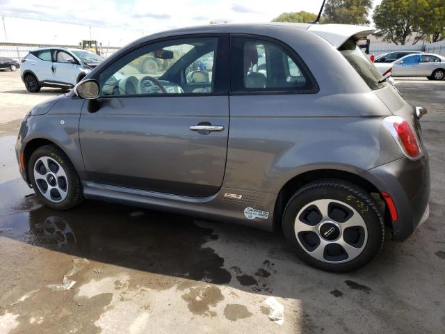 3C3CFFGE8DT744314 - 2013 FIAT 500 ELECTRIC GRAY photo 2