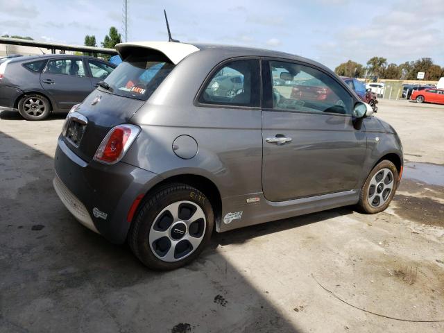 3C3CFFGE8DT744314 - 2013 FIAT 500 ELECTRIC GRAY photo 3