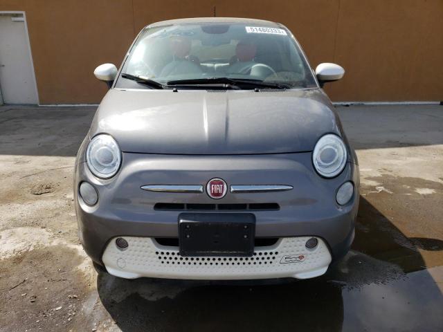 3C3CFFGE8DT744314 - 2013 FIAT 500 ELECTRIC GRAY photo 5