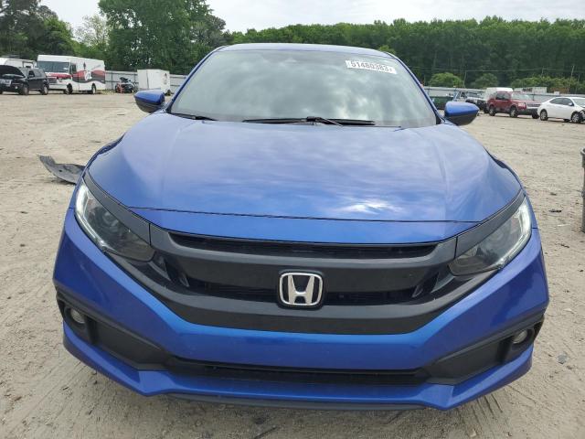 2HGFC2F83MH517855 - 2021 HONDA CIVIC SPORT 蓝色 照片 5