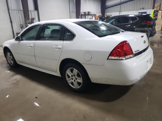 2G1WF5EK5B1167230 - 2011 CHEVROLET IMPALA LS WHITE photo 2