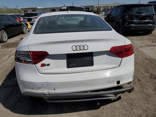 WAUCGAFR3DA012872 - 2013 AUDI S5 PREMIUM PLUS 白色 照片 6