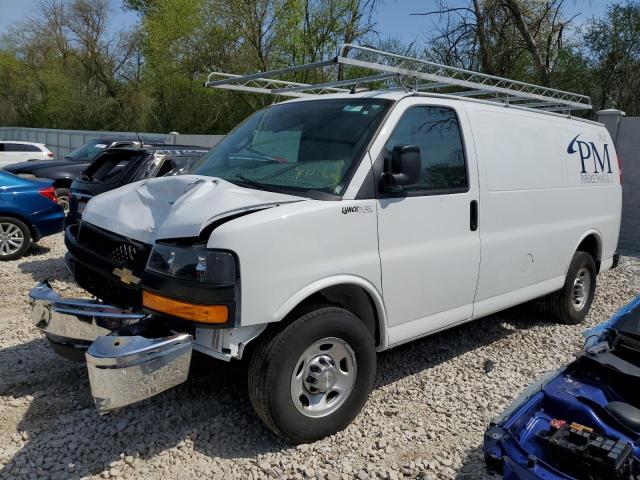 1GCWGAFG7L1253444 - 2020 CHEVROLET EXPRESS G2 WHITE photo 1