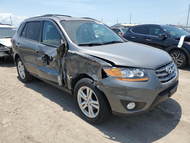 5NMSK4AG6AH405836 - 2010 HYUNDAI SANTA FE LIMITED GRAY photo 4