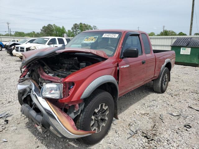 5TESN92N34Z318076 - 2004 TOYOTA TACOMA XTRACAB PRERUNNER RED photo 1
