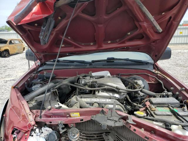 5TESN92N34Z318076 - 2004 TOYOTA TACOMA XTRACAB PRERUNNER 红色 照片 11