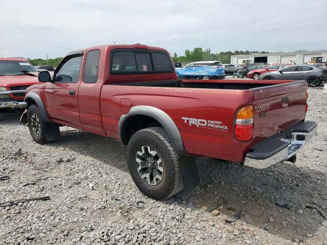 5TESN92N34Z318076 - 2004 TOYOTA TACOMA XTRACAB PRERUNNER RED photo 2