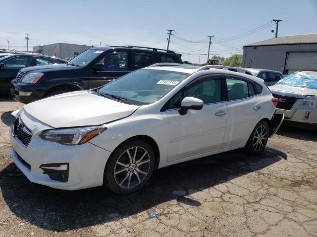 4S3GTAT68J3706211 - 2018 SUBARU IMPREZA LIMITED WHITE photo 1