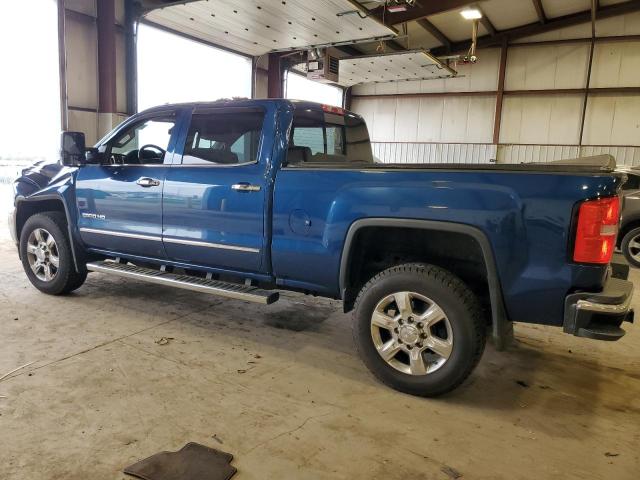 1GT12TEGXHF100380 - 2017 GMC SIERRA K2500 SLT BLUE photo 2