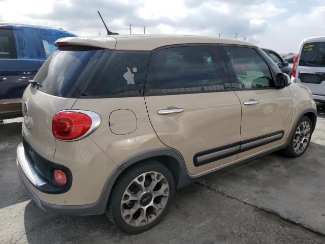 ZFBCFADH1EZ019244 - 2014 FIAT 500L TREKKING BEIGE photo 3