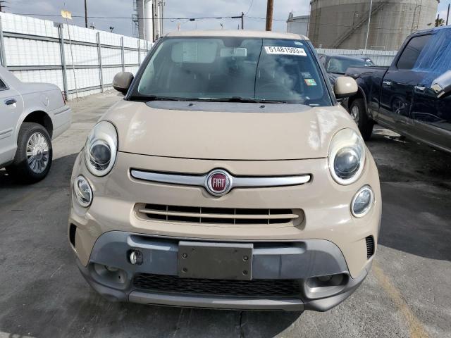 ZFBCFADH1EZ019244 - 2014 FIAT 500L TREKKING BEIGE photo 5